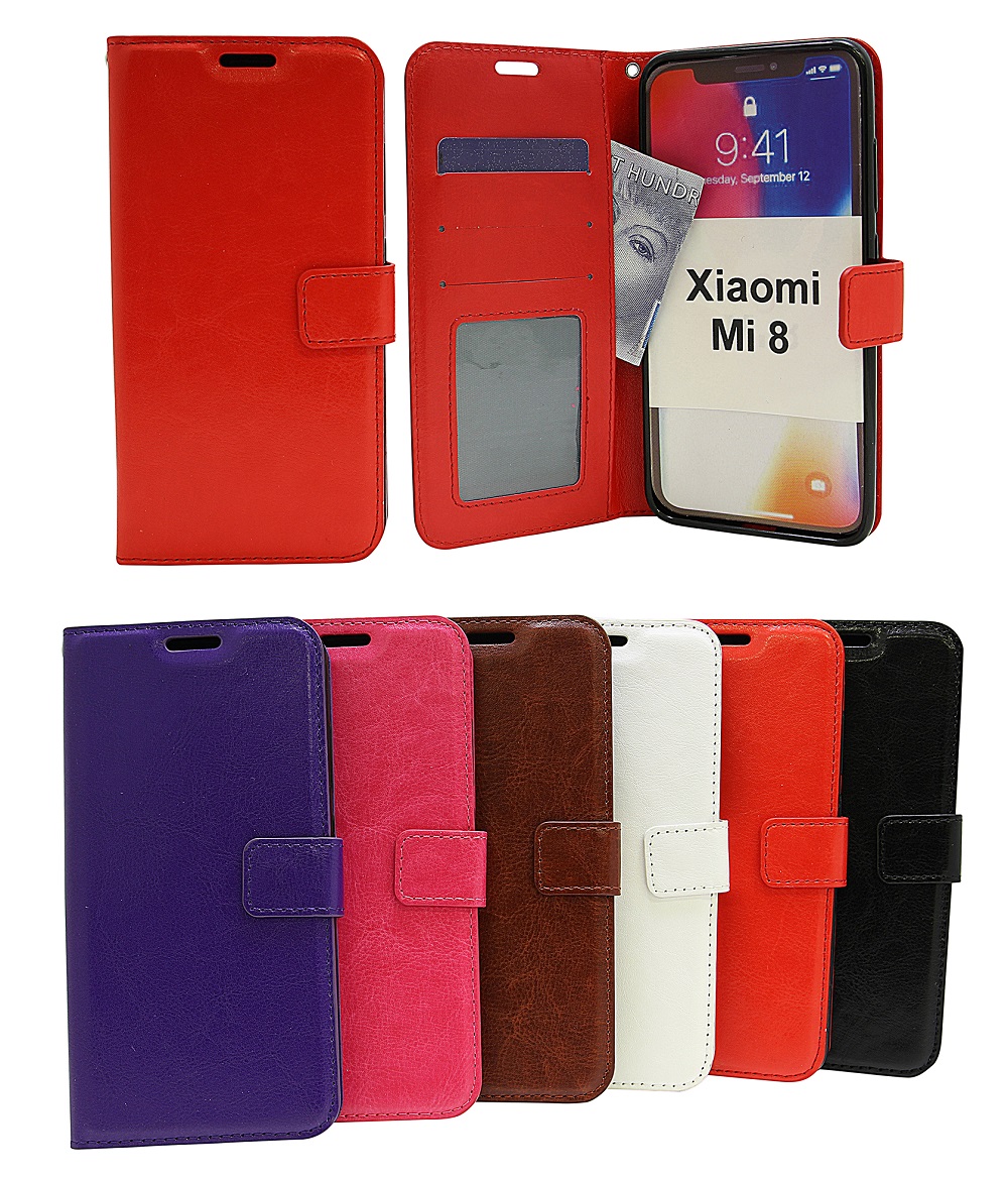 Crazy Horse Wallet Xiaomi Mi 8