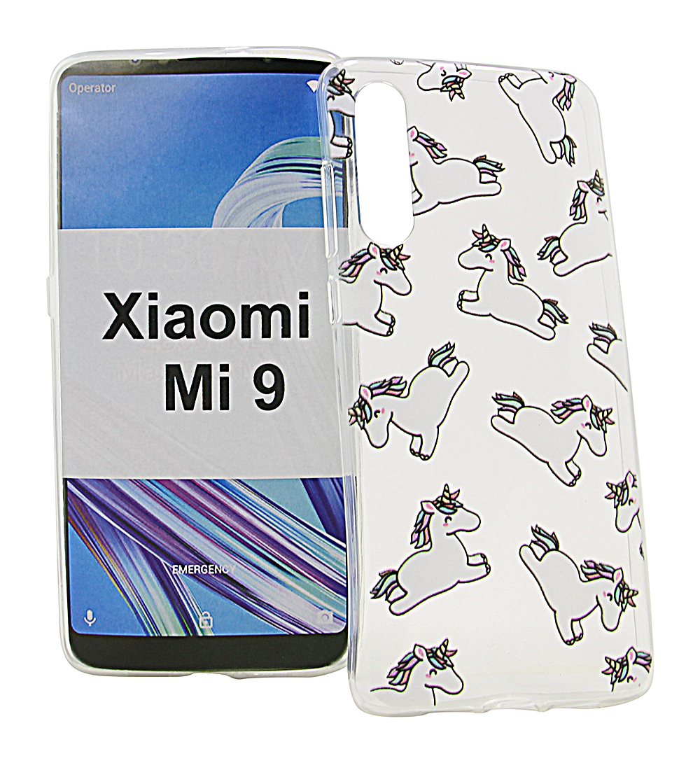 TPU Designdeksel Xiaomi Mi 9