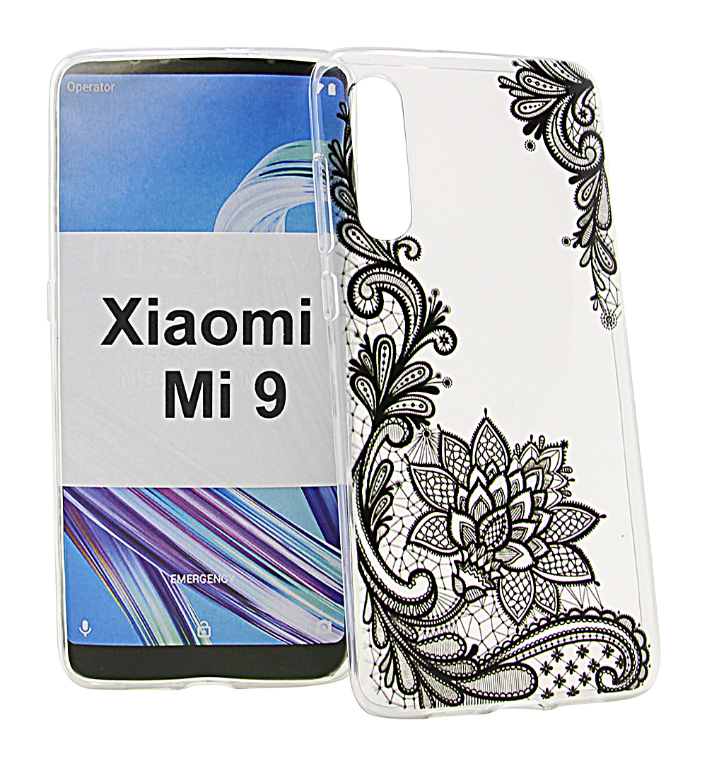 TPU Designdeksel Xiaomi Mi 9