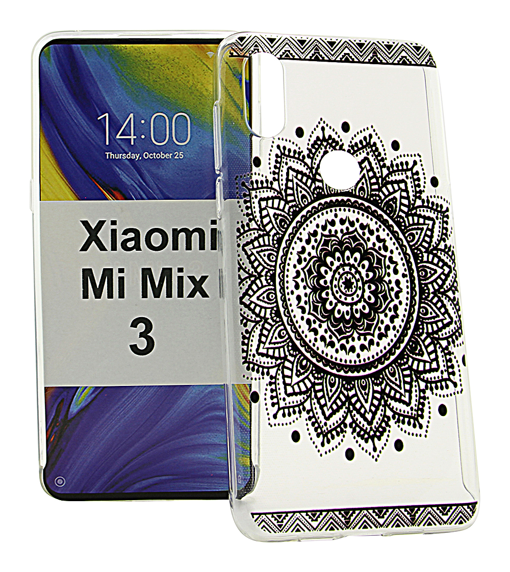 TPU Designdeksel Xiaomi Mi Mix 3