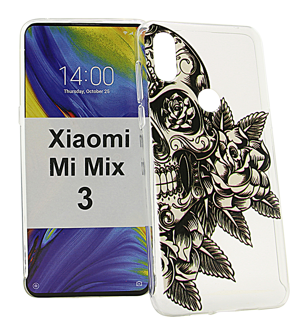 TPU Designdeksel Xiaomi Mi Mix 3