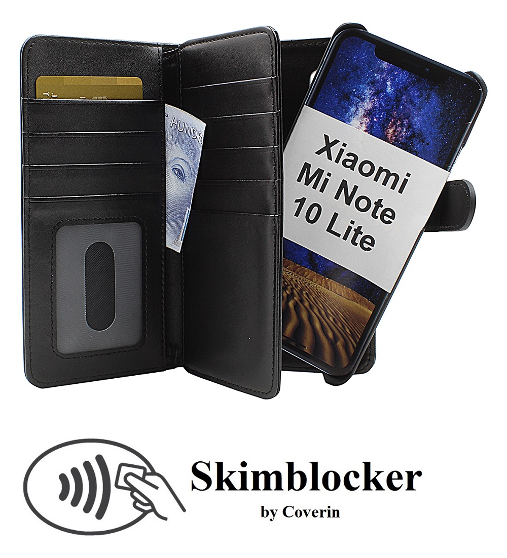Skimblocker XL Magnet Wallet Xiaomi Mi Note 10 Lite