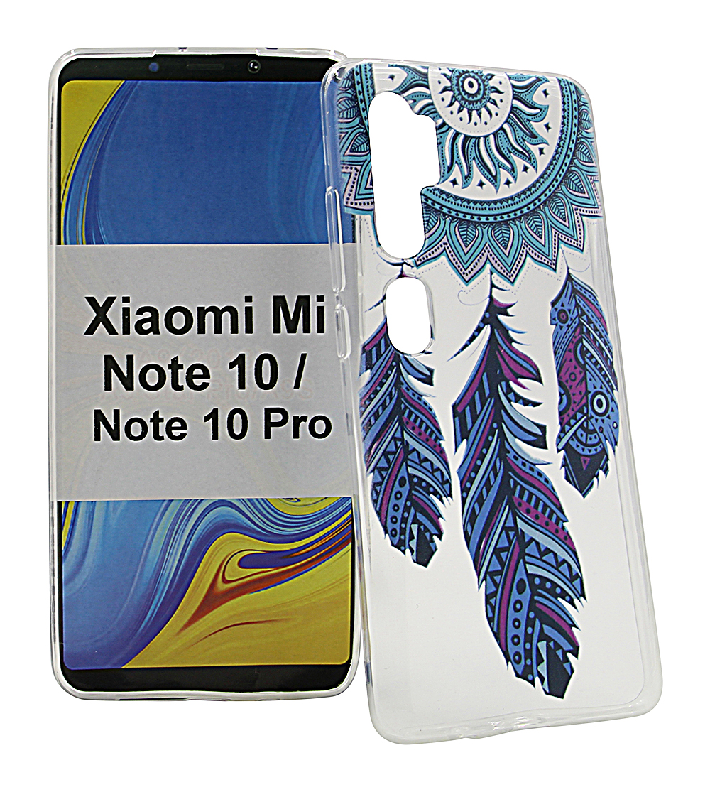 TPU Designdeksel Xiaomi Mi Note 10 / Mi Note 10 Pro