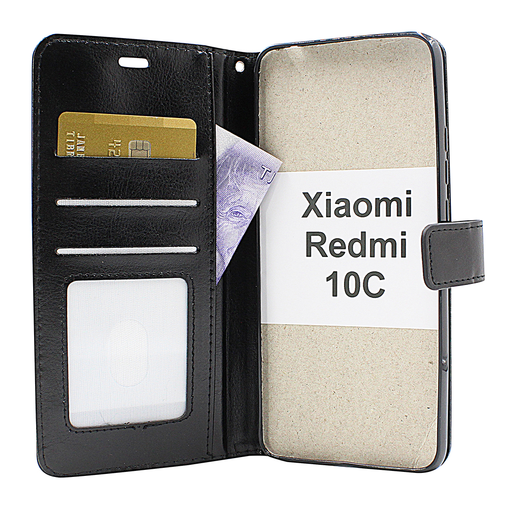 Crazy Horse Wallet Xiaomi Redmi 10C