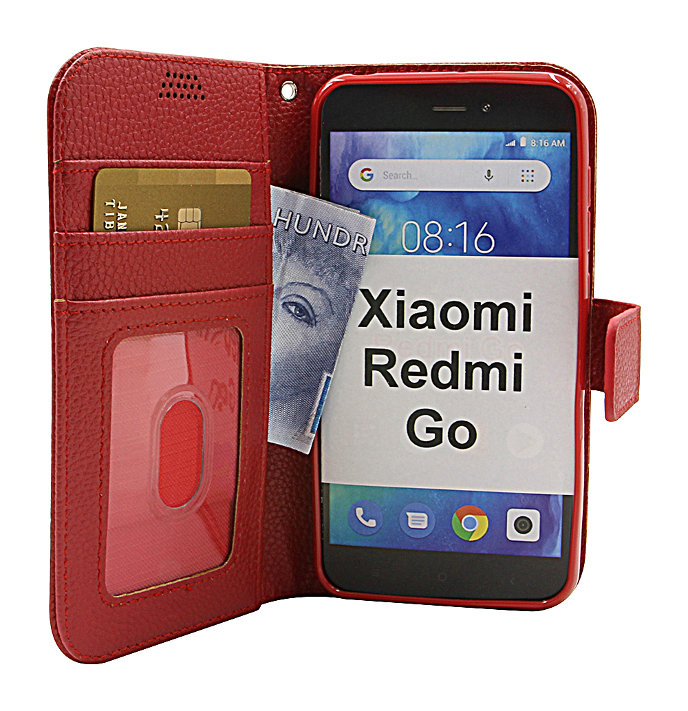 New Standcase Wallet Xiaomi Redmi Go