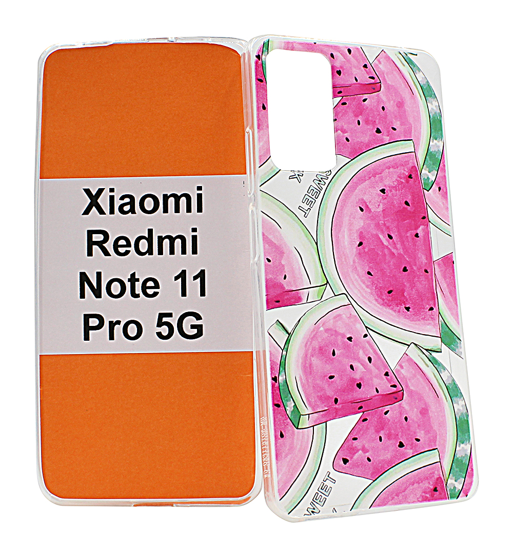 TPU Designdeksel Xiaomi Redmi Note 11 Pro 5G