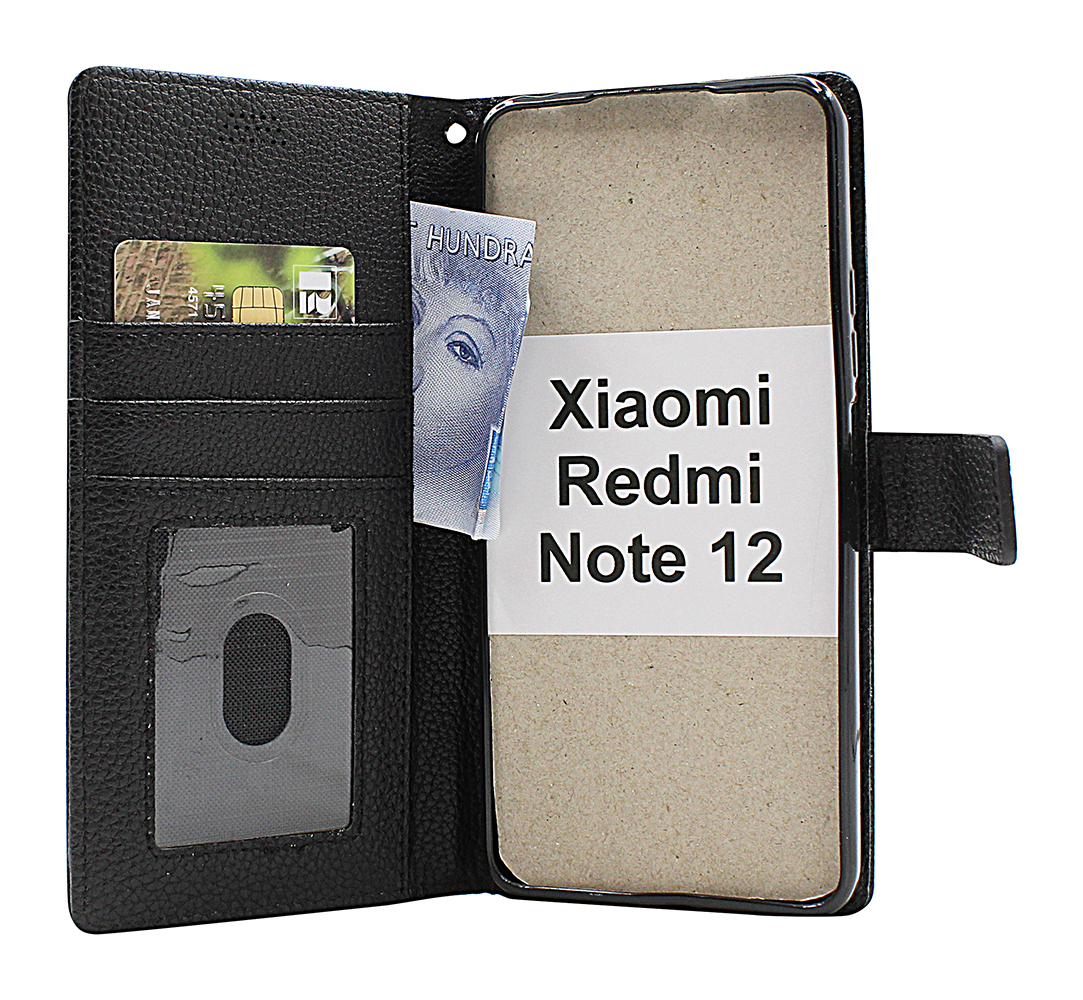 New Standcase Wallet Xiaomi Redmi Note 12