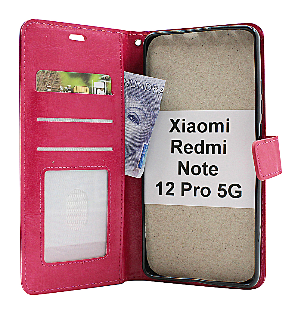 Crazy Horse Wallet Xiaomi Redmi Note 12 Pro 5G