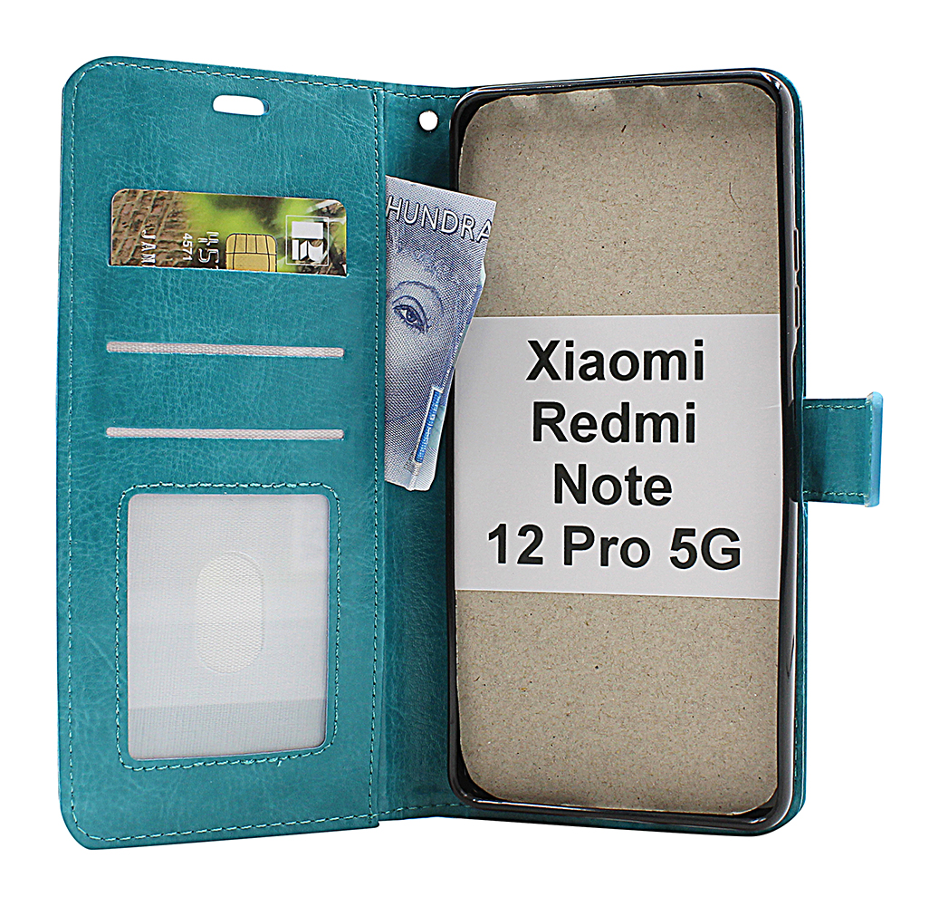 Crazy Horse Wallet Xiaomi Redmi Note 12 Pro 5G