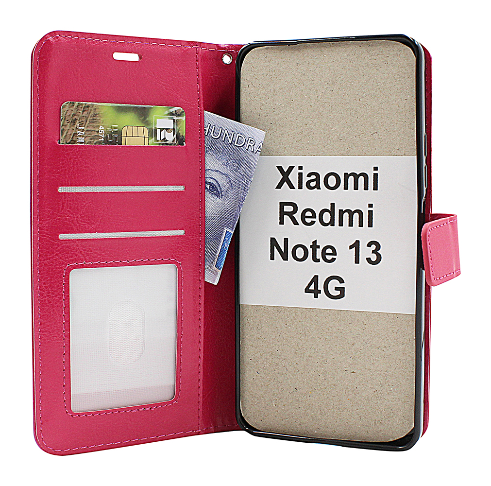 Crazy Horse Wallet Xiaomi Redmi Note 13 4G