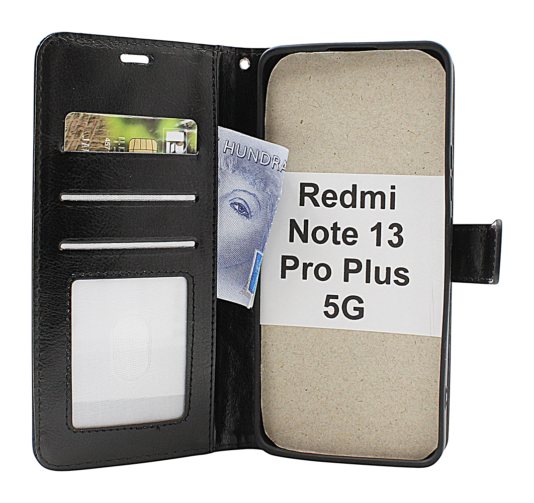 Crazy Horse Wallet Xiaomi Redmi Note 13 Pro+ 5G