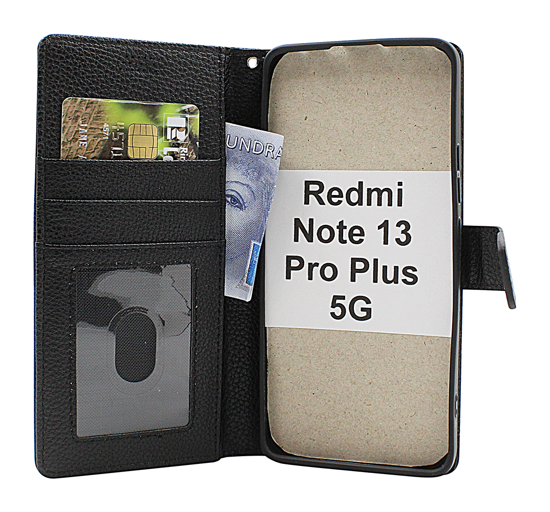 New Standcase Wallet Xiaomi Redmi Note 13 Pro+ 5G