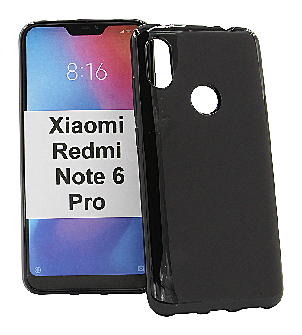 TPU-deksel for Xiaomi Redmi Note 6 Pro