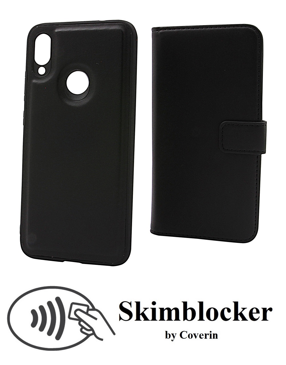 Skimblocker Magnet Wallet Xiaomi Redmi Note 7