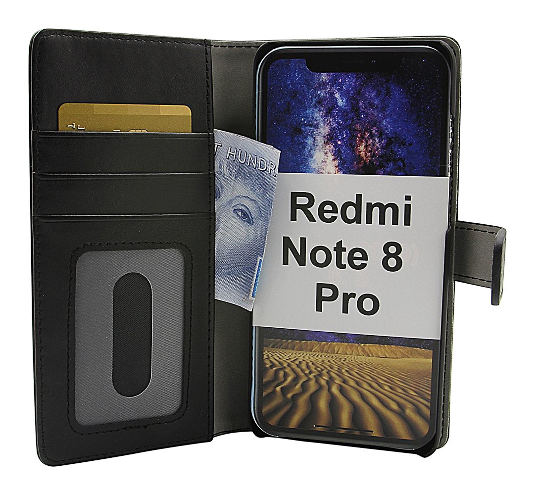 Skimblocker Magnet Wallet Xiaomi Redmi Note 8 Pro