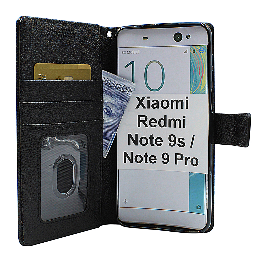 New Standcase Wallet Xiaomi Redmi Note 9s / Note 9 Pro