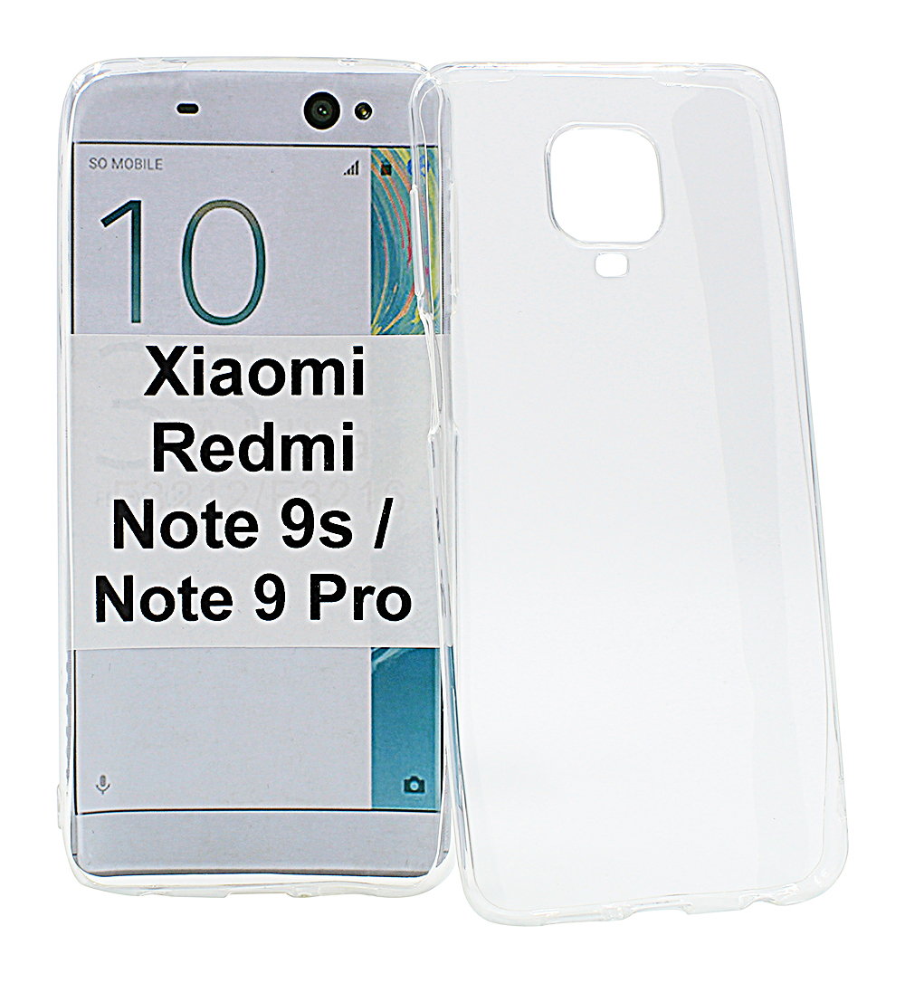 Ultra Thin TPU Deksel Xiaomi Redmi Note 9s / Note 9 Pro