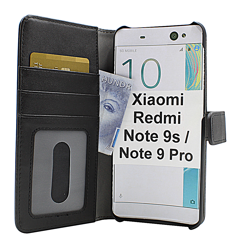 Skimblocker Magnet Wallet Xiaomi Redmi Note 9s / Note 9 Pro