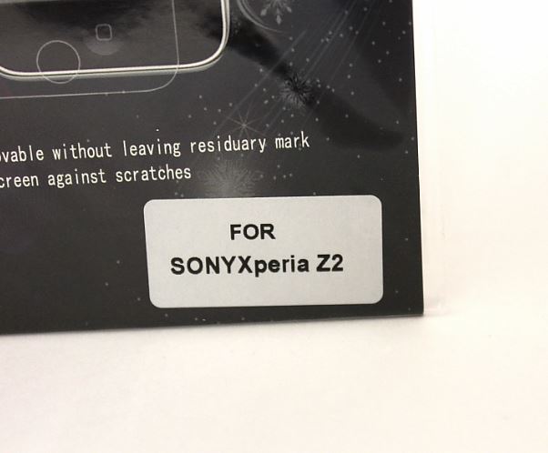 Skjermbeskyttelse Sony Xperia Z2 (D6503)