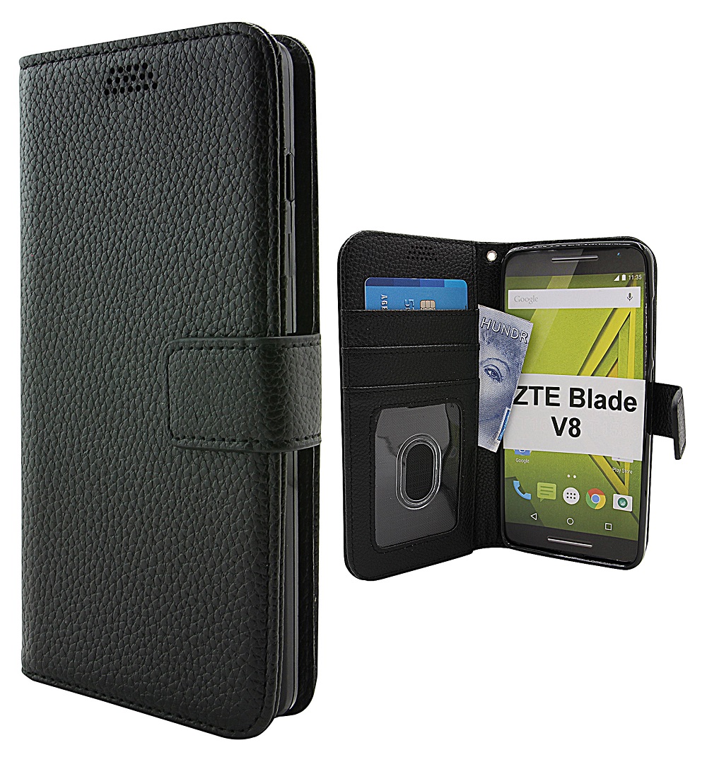 New Standcase Wallet ZTE Blade V8