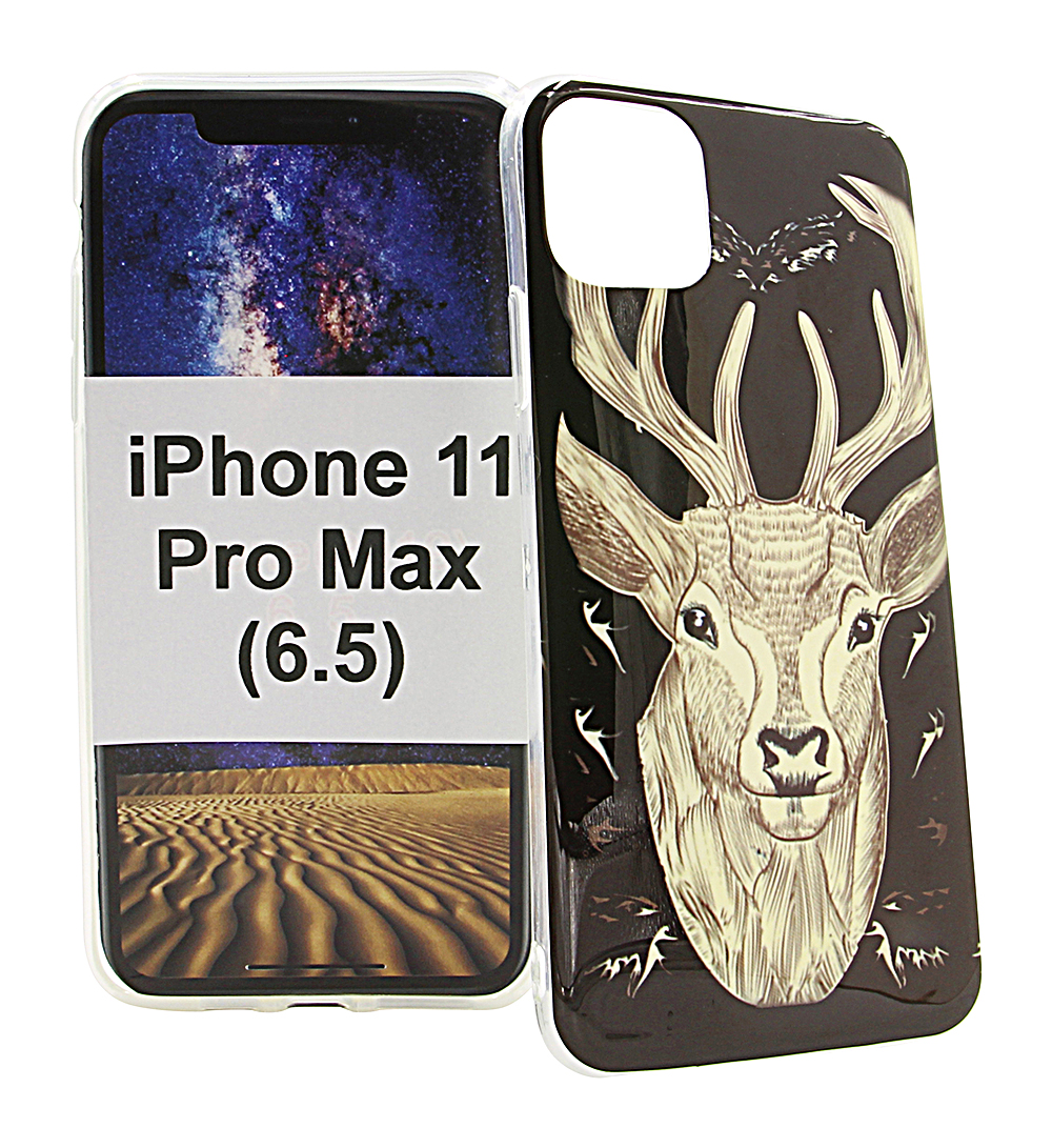 TPU Designdeksel iPhone 11 Pro Max (6.5)