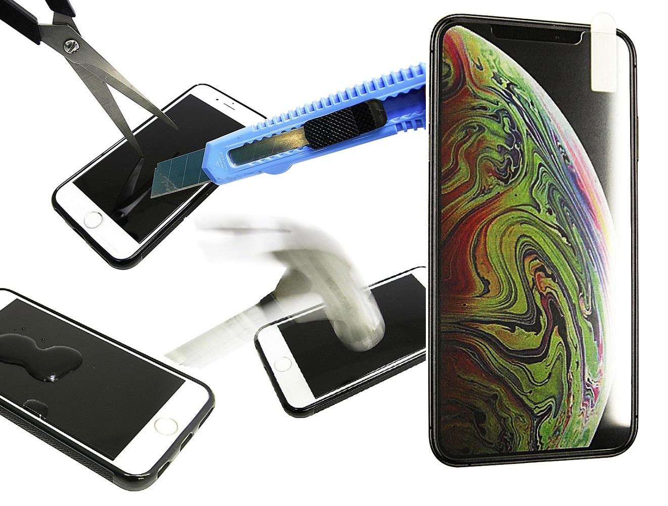 Product Image for Skjermbeskyttelse av glass iPhone 11 Pro Max (6.5)