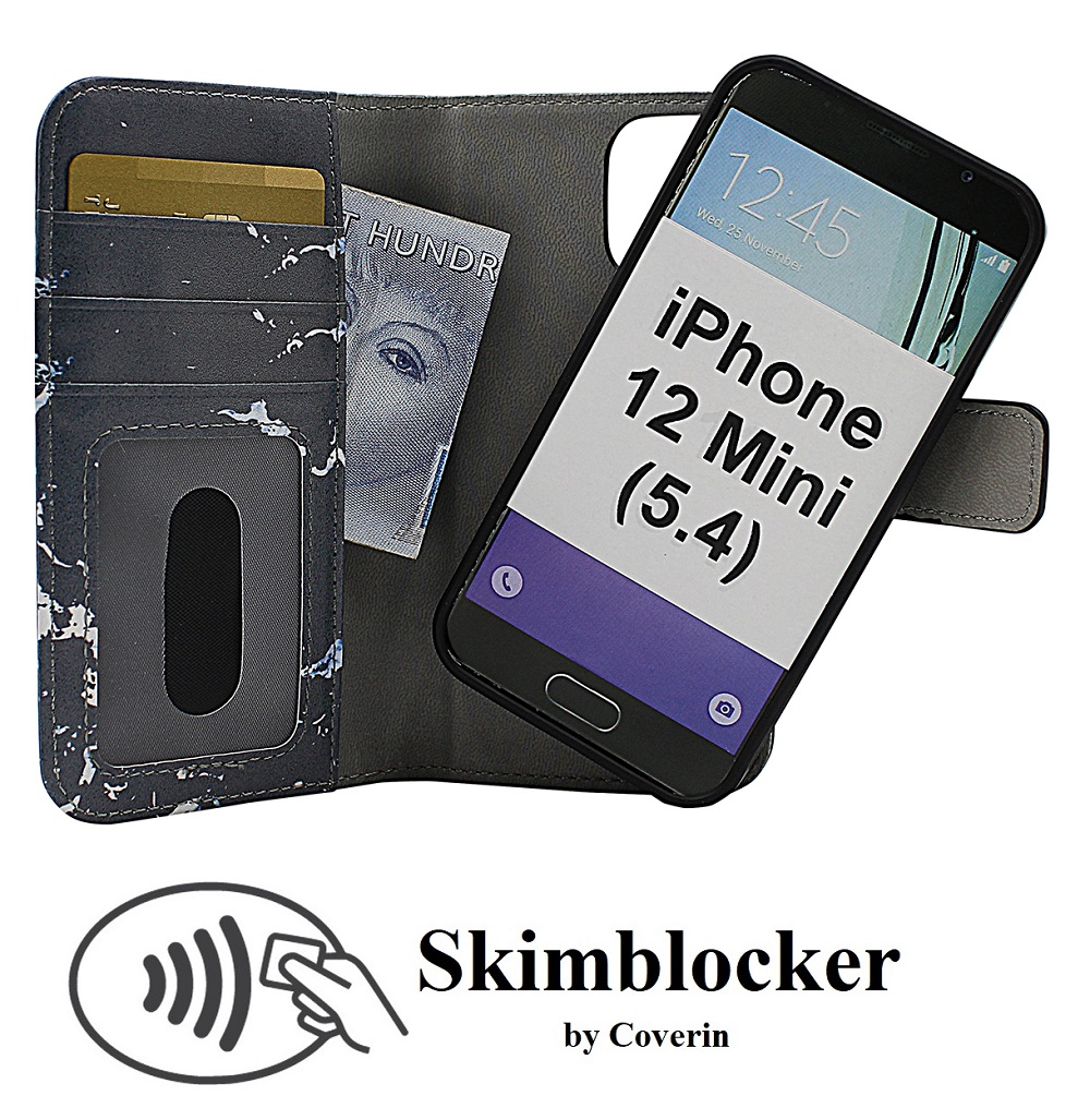 Skimblocker Magnet Designwallet iPhone 12 Mini (5.4)