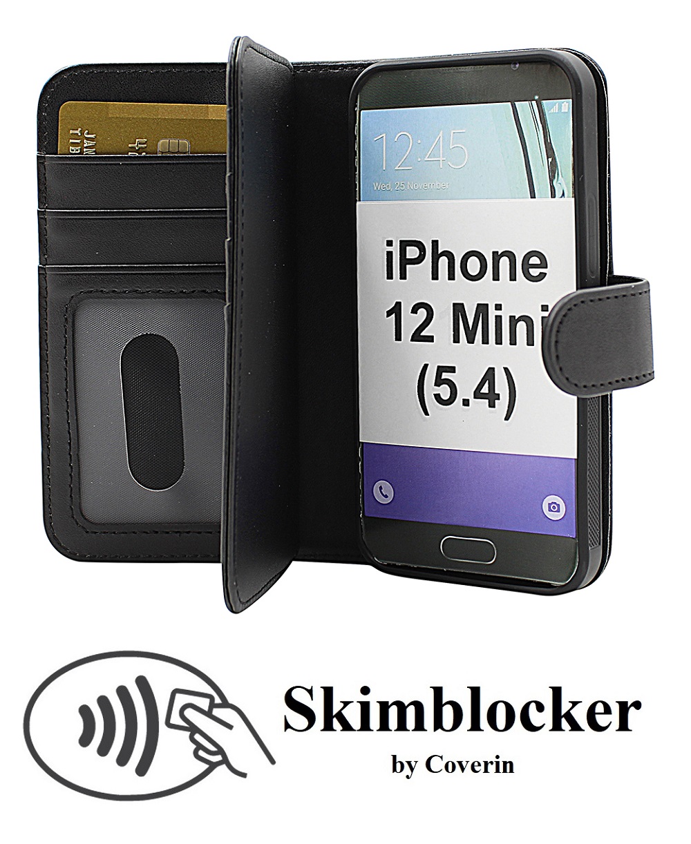 Skimblocker XL Magnet Wallet iPhone 12 Mini (5.4)