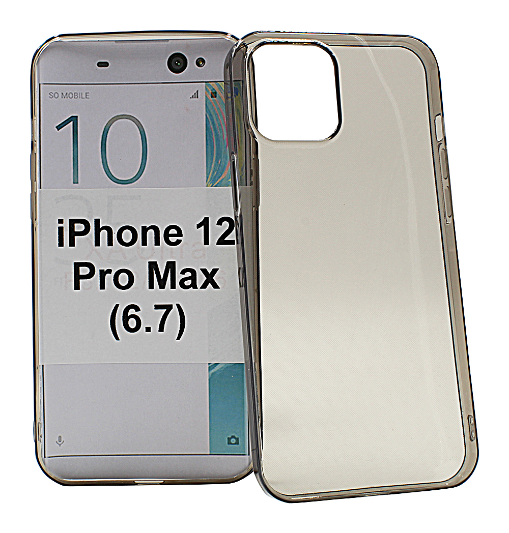 Ultra Thin TPU Deksel iPhone 12 Pro Max (6.7)
