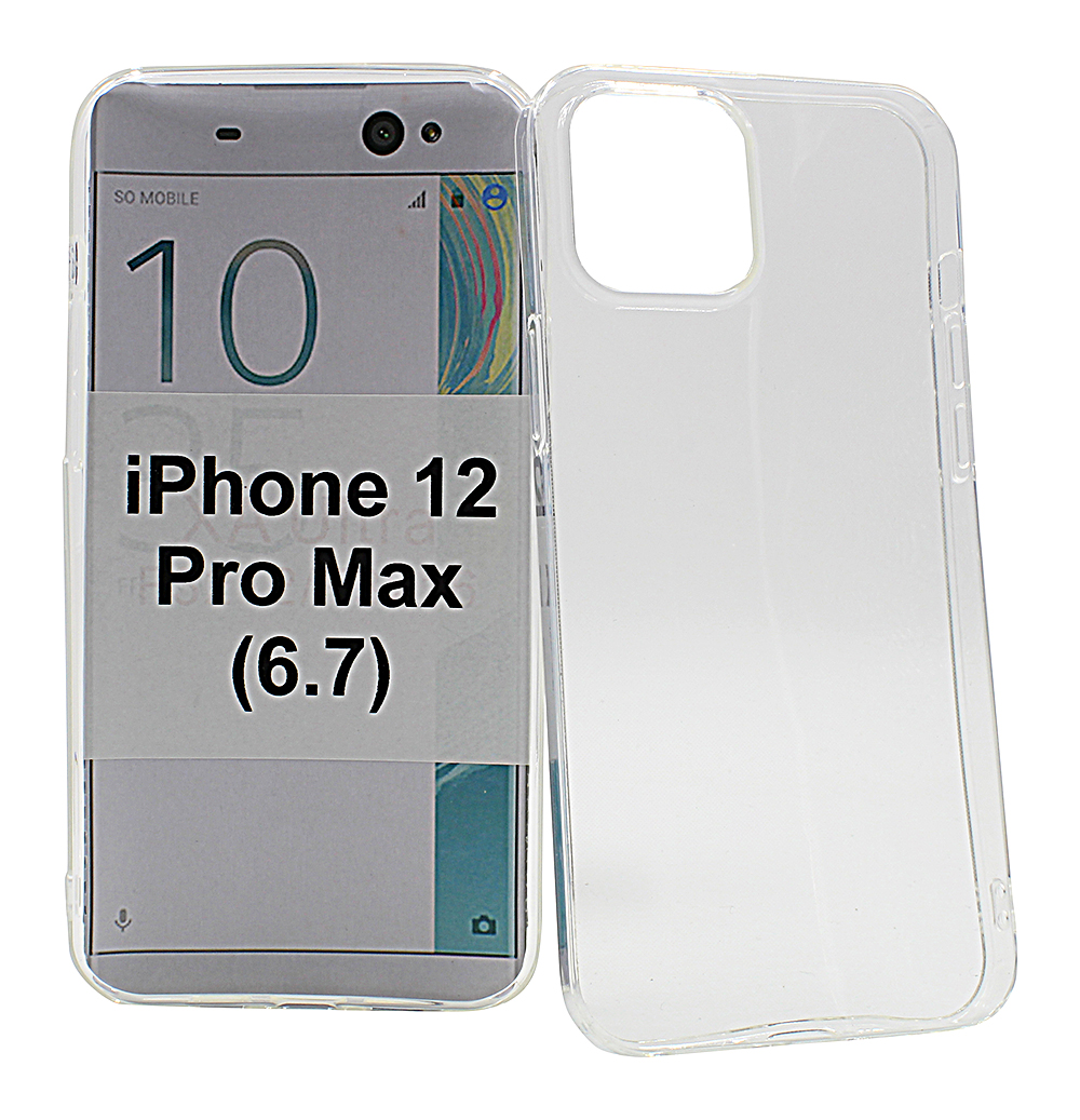 Ultra Thin TPU Deksel iPhone 12 Pro Max (6.7)