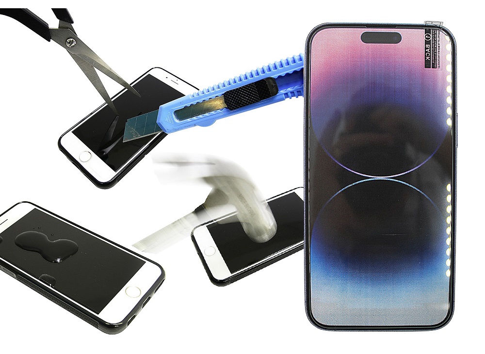 Skjermbeskyttelse av glass iPhone 15 Pro