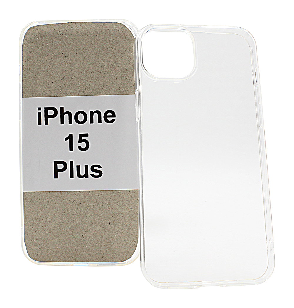 Ultra Thin TPU Deksel iPhone 15 Plus