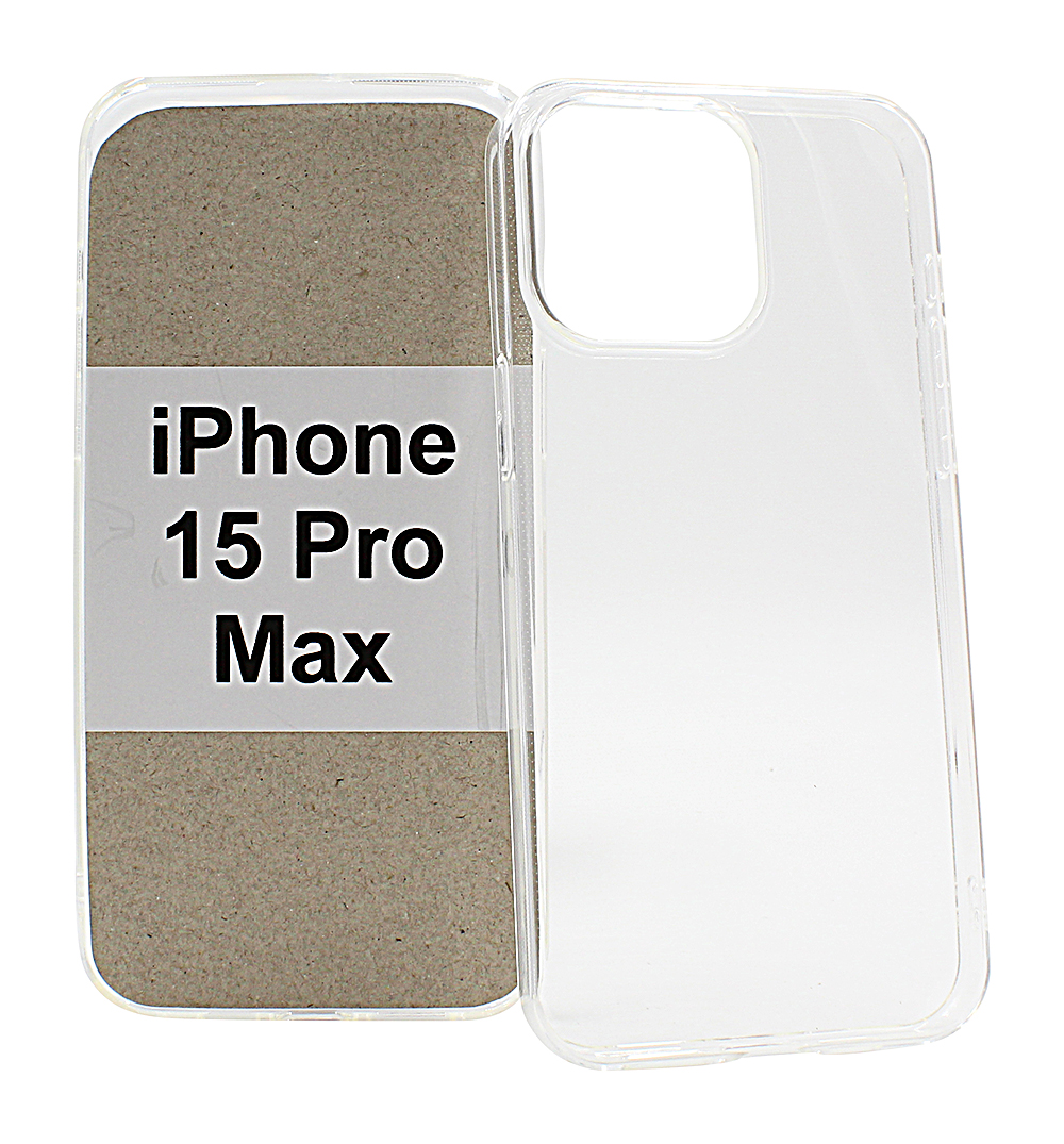 Ultra Thin TPU Deksel iPhone 15 Pro Max