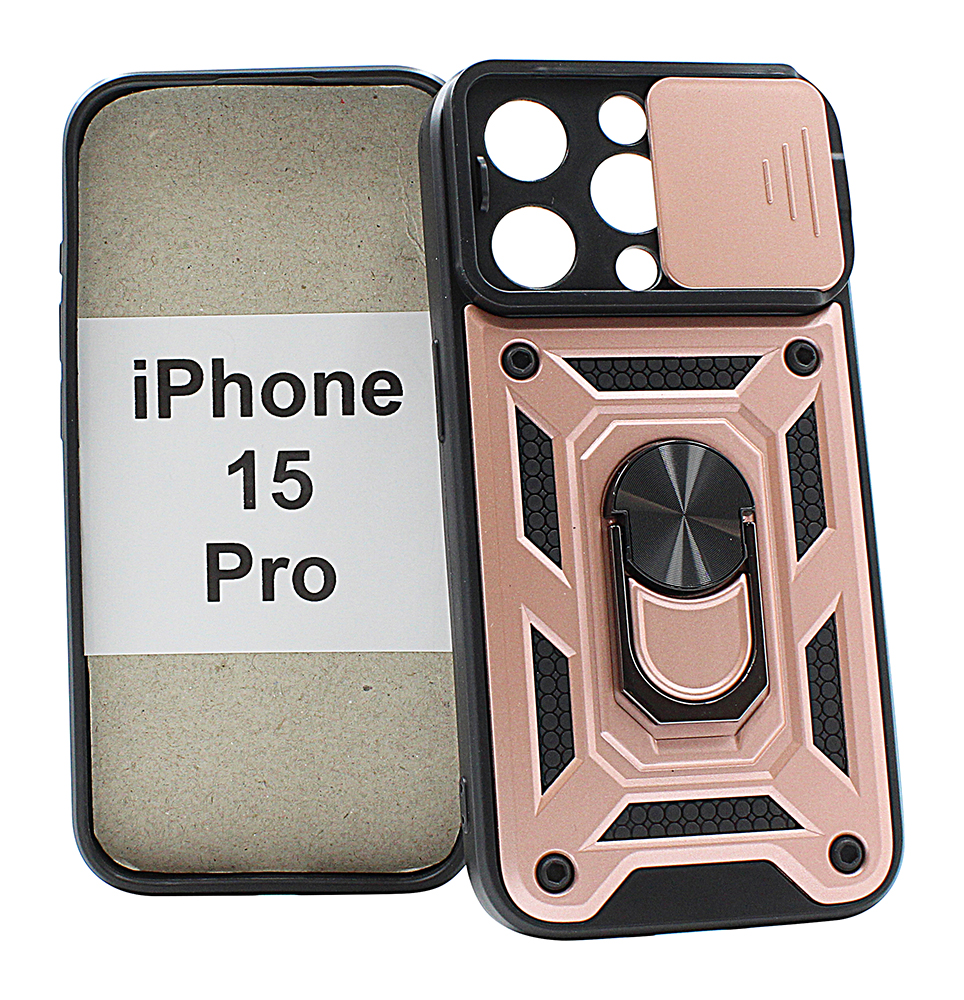 TPU Tough Slide Case iPhone 15 Pro