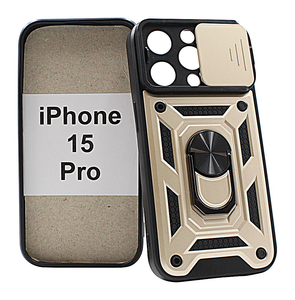 TPU Tough Slide Case iPhone 15 Pro