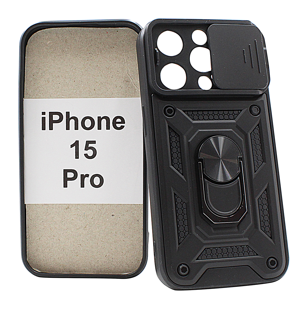 TPU Tough Slide Case iPhone 15 Pro