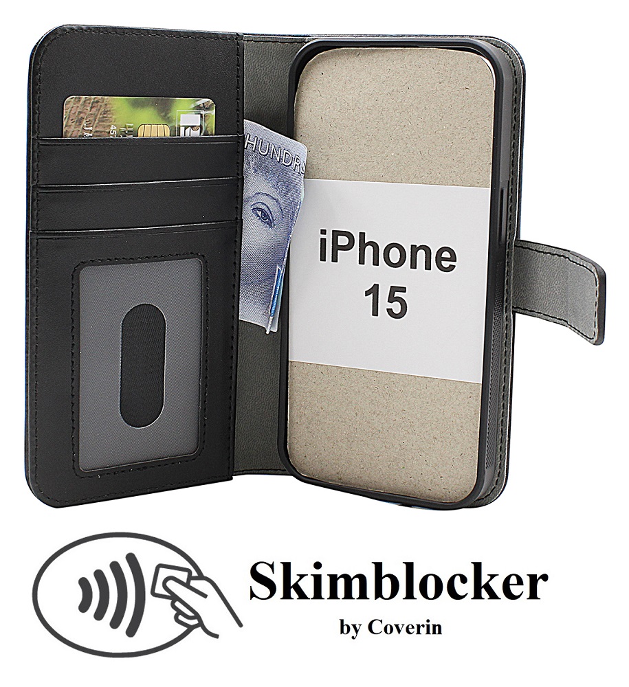 Skimblocker Magnet Wallet iPhone 15