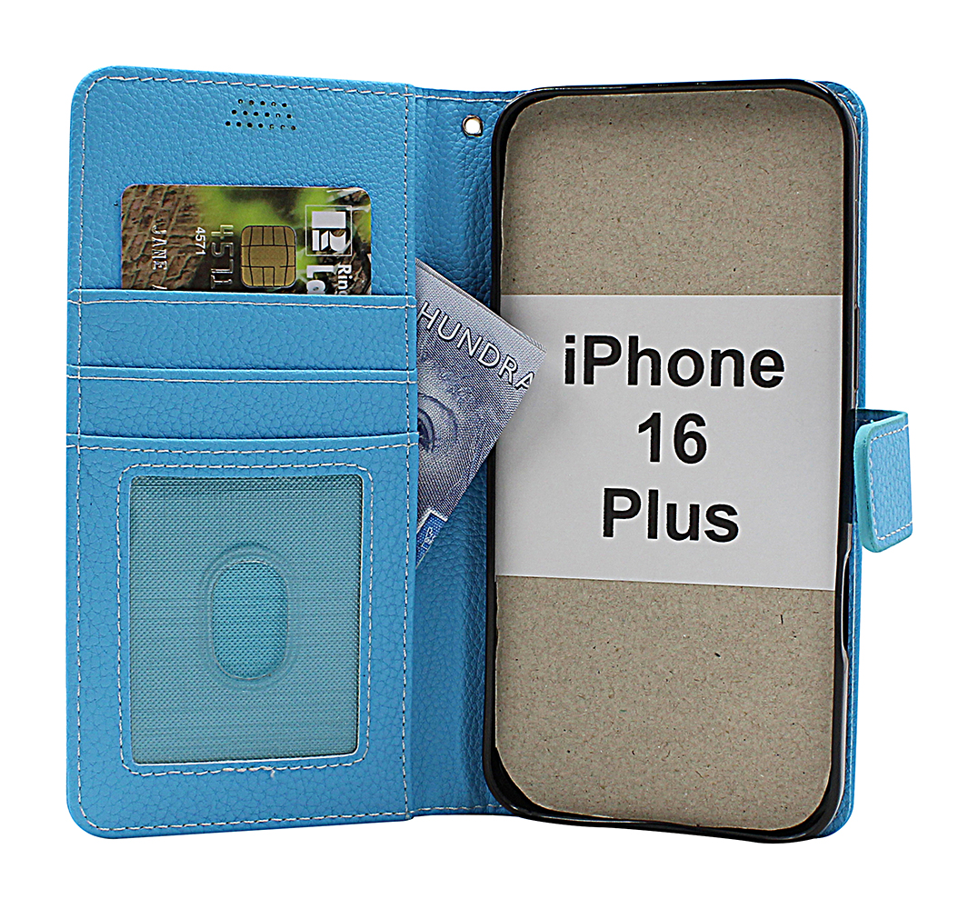 New Standcase iPhone 16 Plus Lommebok