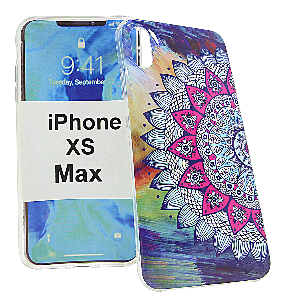 TPU Designdeksel iPhone Xs Max