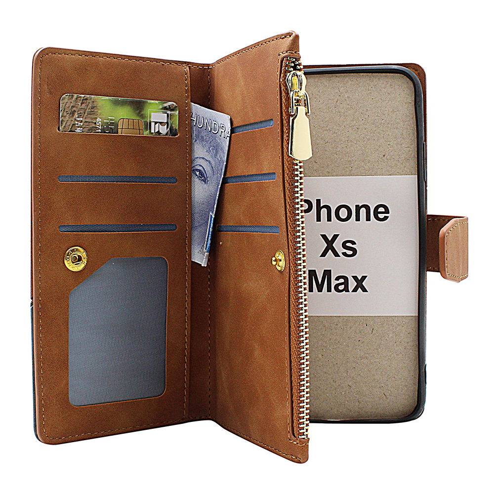 XL iPhone Xs Max Luksus Lommebok Deksel