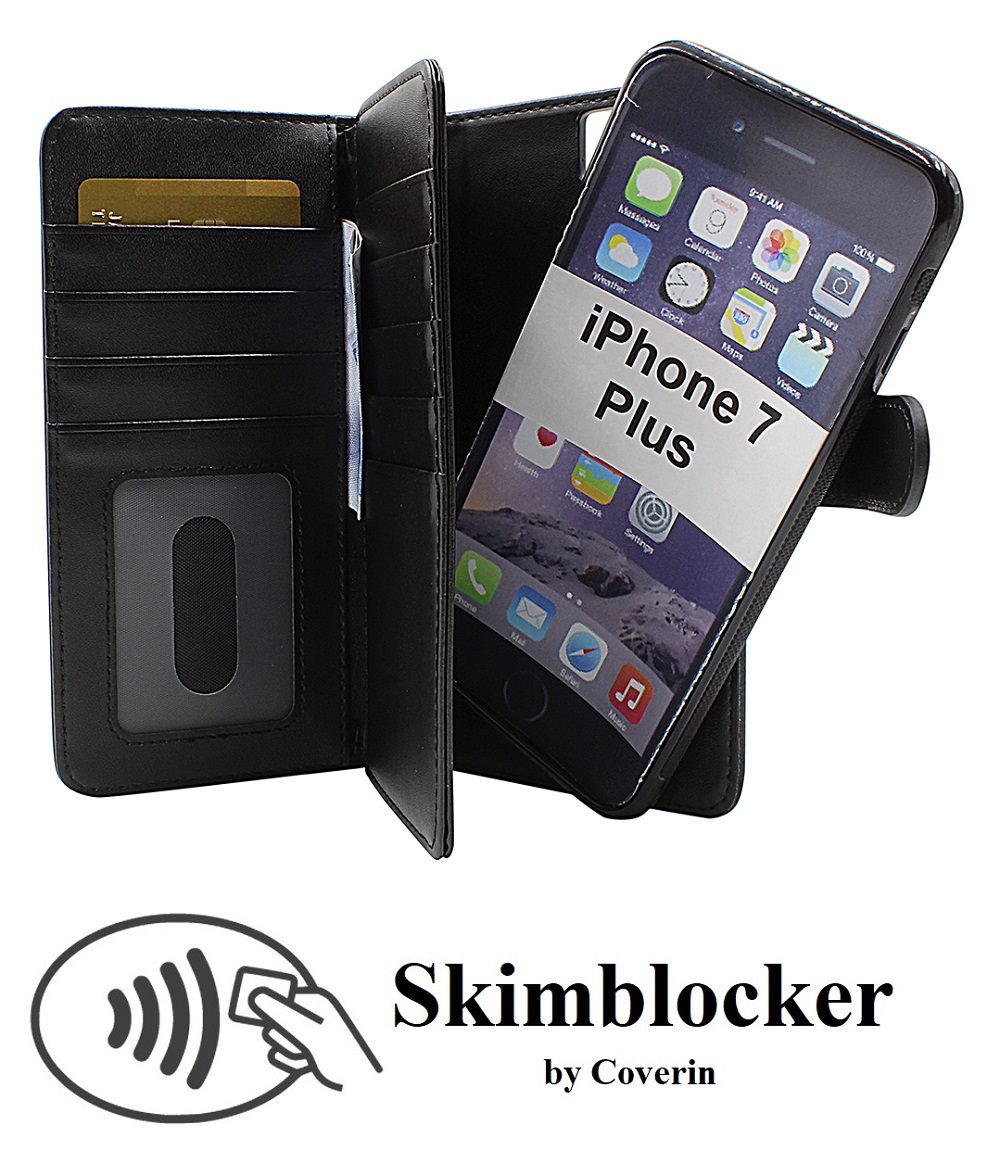 Skimblocker XL Magnet Wallet iPhone 6/7/8 Plus