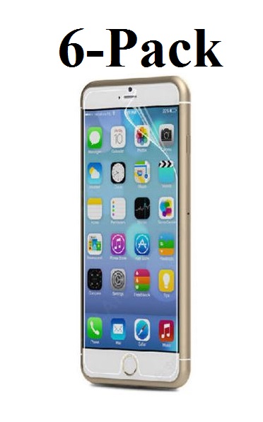 6-pakning Skjermbeskyttelse iPhone 6 Plus