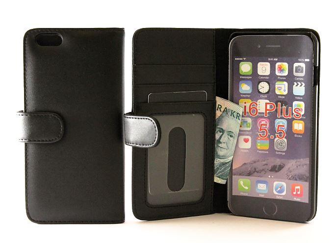 Lommebok-etui med 3 Fickor iPhone 6 Plus